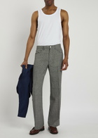 Second Layer Valluco Houndstooth Wool Trousers Multicoloured 1
