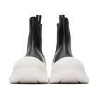 Alexander McQueen Black Tread Slick Chelsea Boots