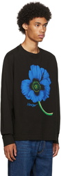 Kenzo Black Poppy Sweatshirt