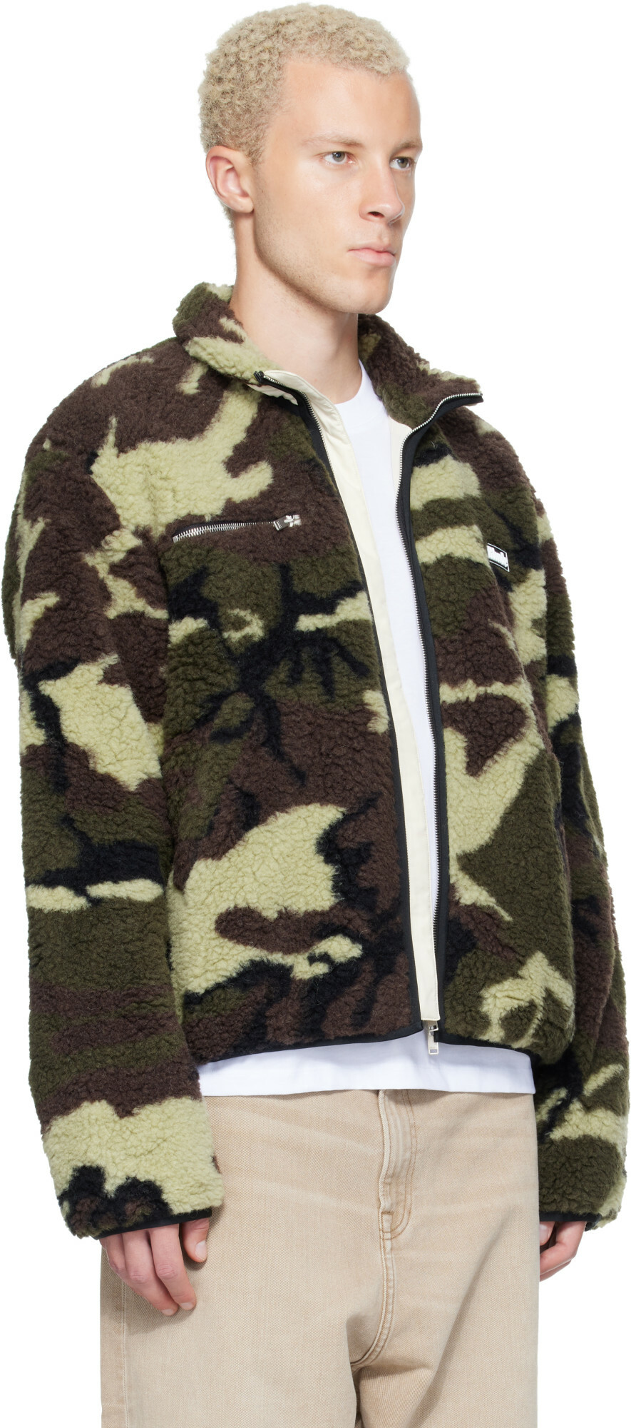 Rhude Green Parilla Camouflage Jacket