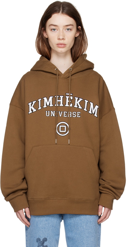 Photo: KIMHĒKIM Brown Universe Hoodie