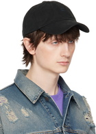 Acne Studios Black Patch Cap