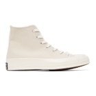 Converse Beige Chuck 70 Hi Sneakers
