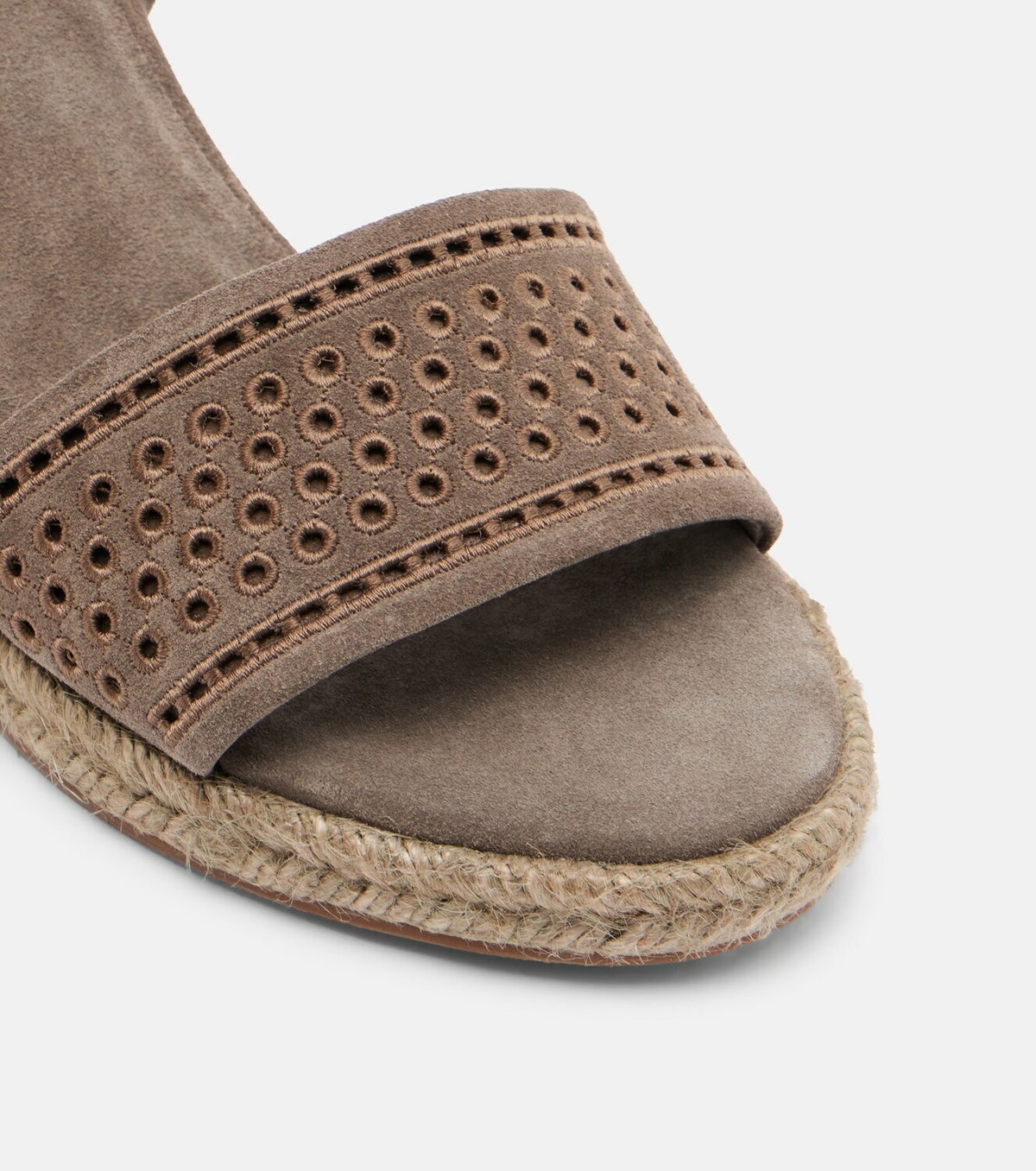 Brunello Cucinelli Suede espadrille wedges