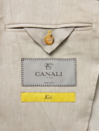 Canali - Kei Slim-Fit Linen and Wool-Blend Suit Jacket - Neutrals