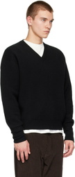 Studio Nicholson Black Loch Knit Sweater
