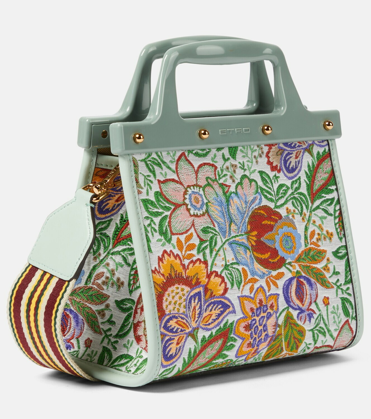 【送料&関税込】Etro Small Love Trotter Bag Etro Love Trotter Small embroidered tote bag Etro