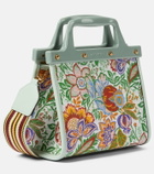 Etro Love Trotter Small embroidered tote bag