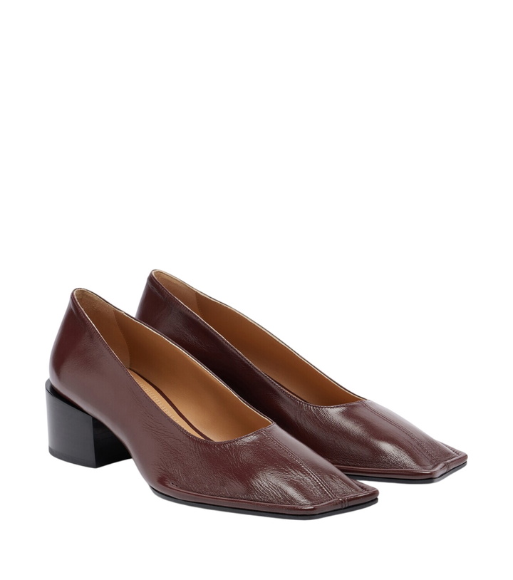 Photo: Maison Margiela Piped leather pumps