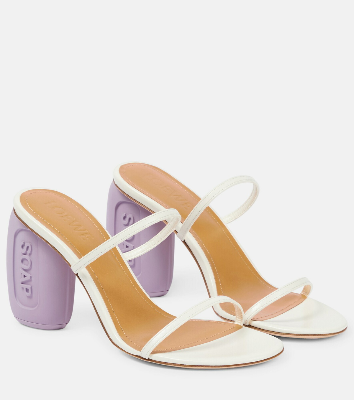 Loewe - Soap leather mules