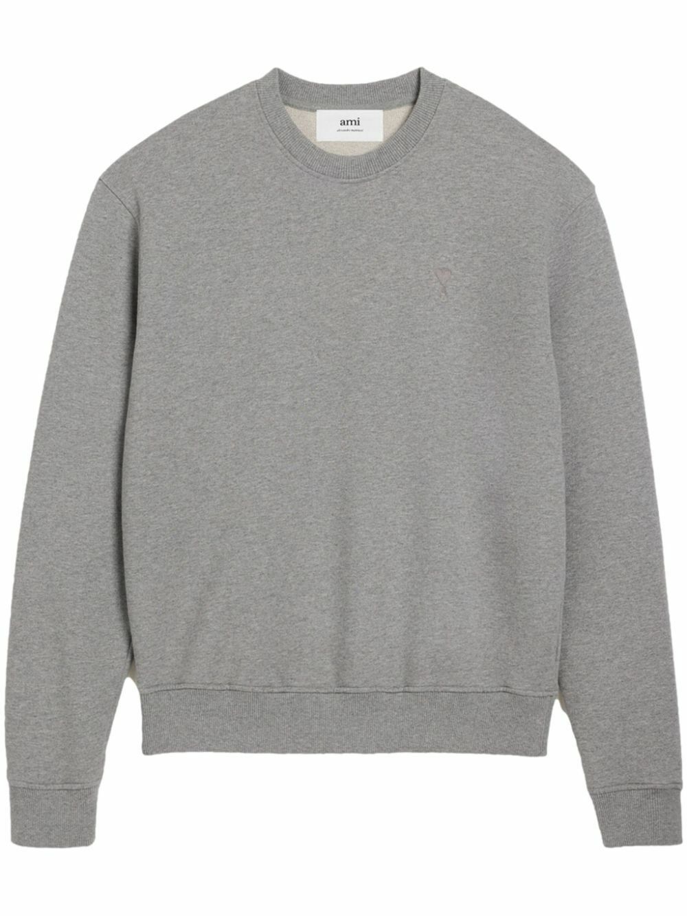 ✩ Ami ✩ EGGPLANT Tonal Ami de Coeur Sweatshirt | AMI PARIS
