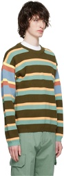 PS by Paul Smith Multicolor Mix-Up Stripe Sweater