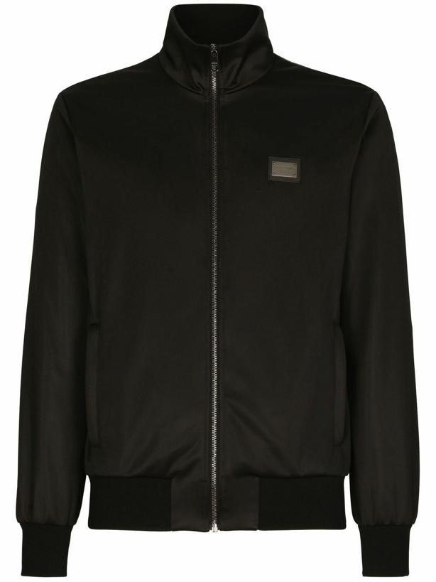 Photo: DOLCE & GABBANA - Logo Zipped Track Jacket