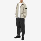 Stone Island Men's Light Soft Shell-R Hooded Jacket in Dove Grey