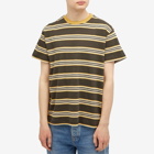 Nudie Jeans Co Men's Leif Mud Stripe T-Shirt in Multi
