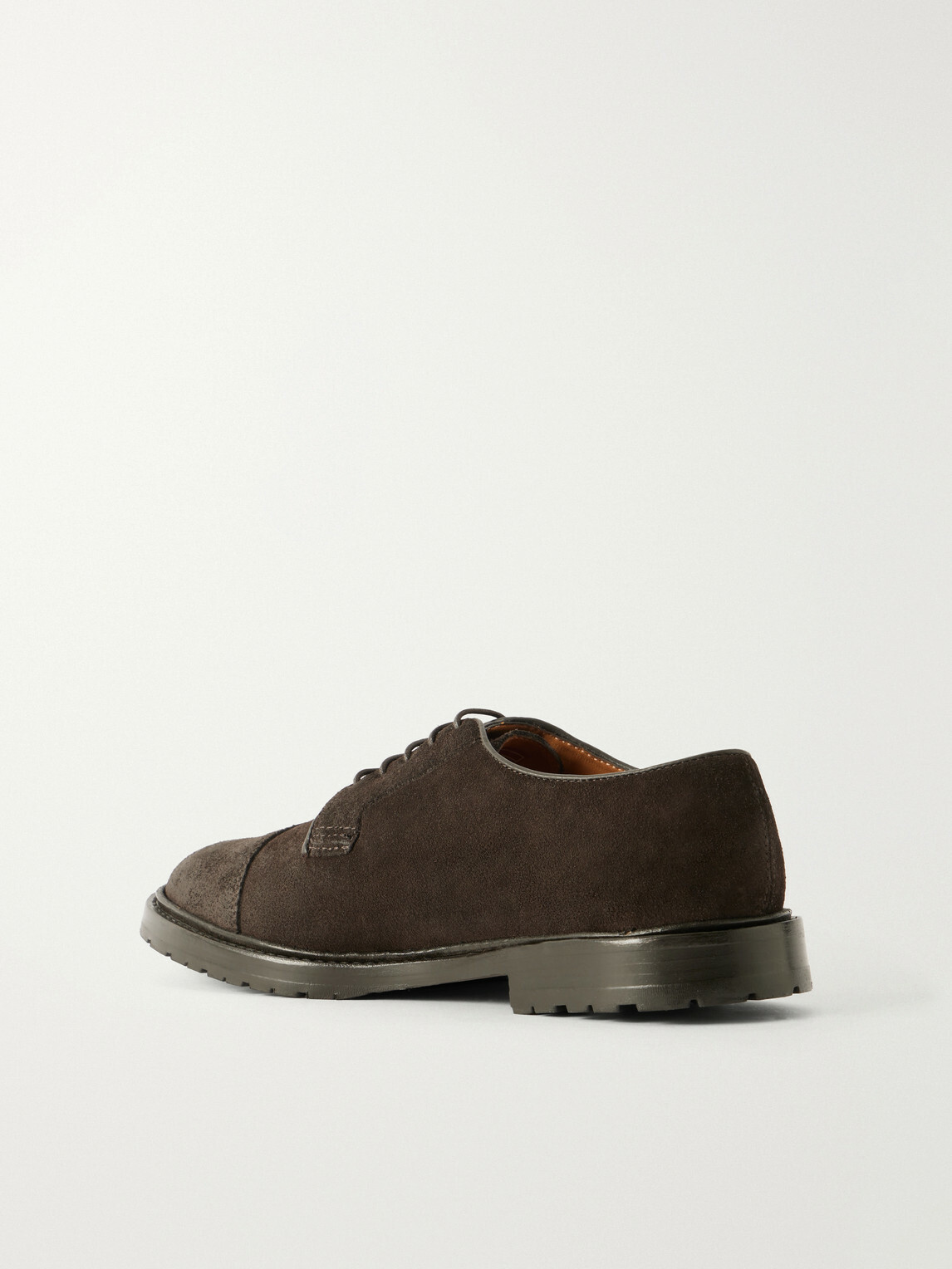 Sebago - Jeffrey Waxed-Suede Derby Shoes - Brown