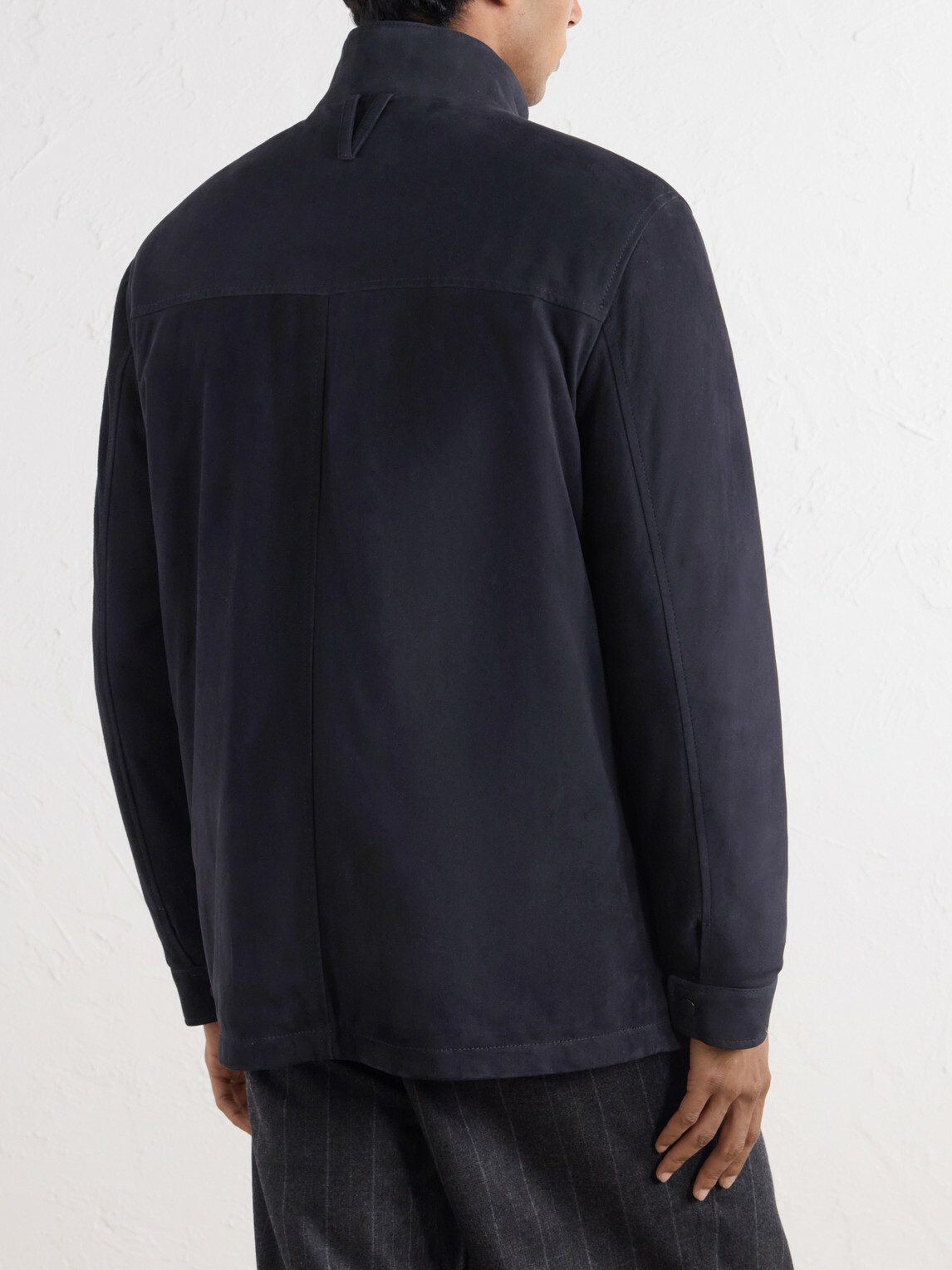 Valstar - Brera Suede Jacket - Blue