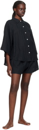 Deiji Studios Black 'The 03' Pyjama Set