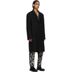 Dries Van Noten Black Rawlins Coat