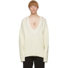 Bottega Veneta Off-White Knitted Sweater