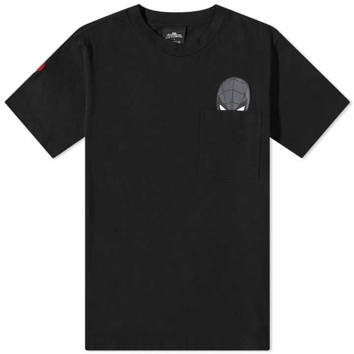 Photo: Moncler Grenoble Men's Hashtag Logo T-Shirt in Black