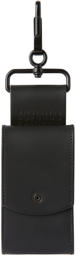 Photo: Maison Margiela Black Calfskin Phone Pouch