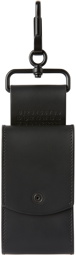 Maison Margiela Black Calfskin Phone Pouch