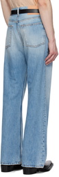 Acne Studios Blue Relaxed-Fit Jeans