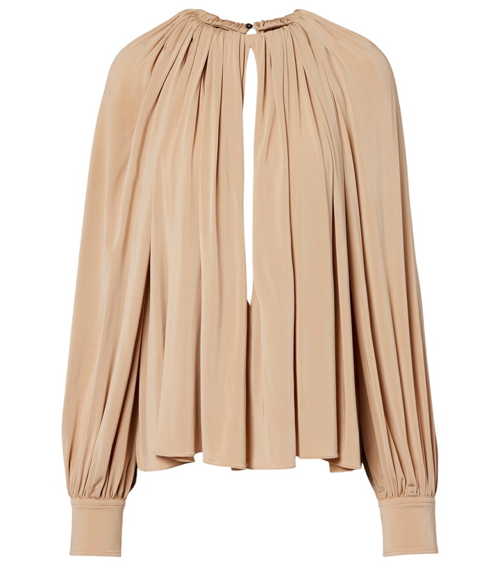 Photo: Ferragamo Cutout draped blouse