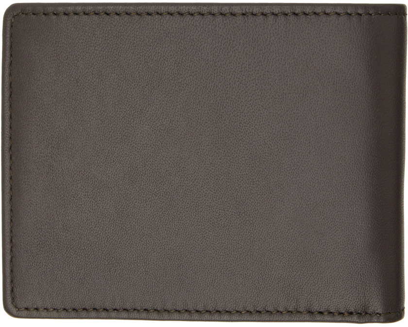 BOSS - Grained-leather wallet with embossed logo
