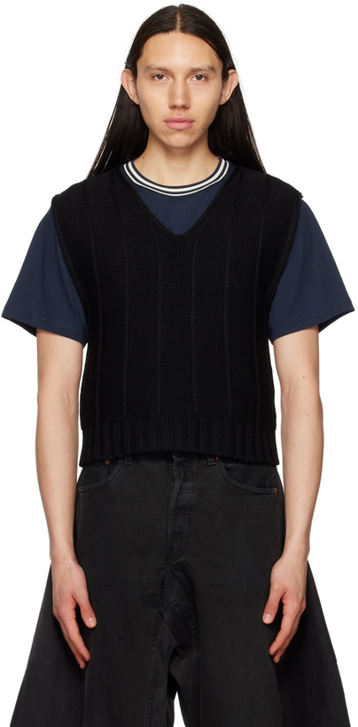 Photo: Connor McKnight Black Cord Vest