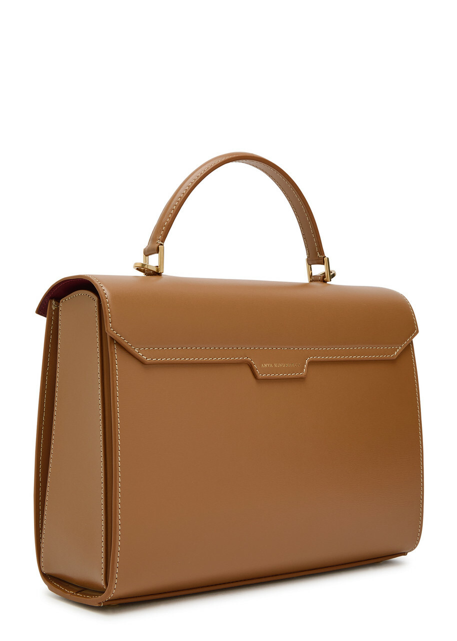 Anya Hindmarch Mortimer Leather top Handle bag - Brown - One Size