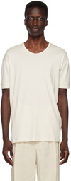 LEMAIRE Off-White Ribbed T-Shirt