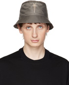 Rick Owens Gray Champion Edition Gillian Bucket Hat