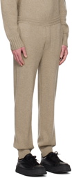 Lisa Yang Beige Beaumont Lounge Pants