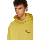 Amiri Yellow Embroidered Fighters Hoodie