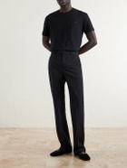 Valentino Garavani - VGold Cotton-Jersey T-Shirt - Black