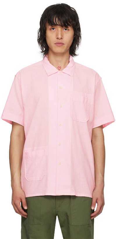 Photo: Engineered Garments Pink Patch Pocket Shirt