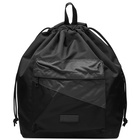 Master-Piece Men's Slant Drawstring Backpack in Black/Grey