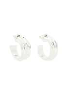 Jenny Bird Lennon Silver-plated Hoop Earrings - One Size