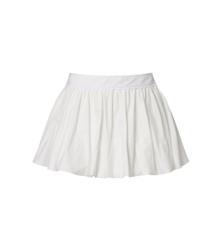 Photo: Bananhot Micaela cotton poplin miniskirt