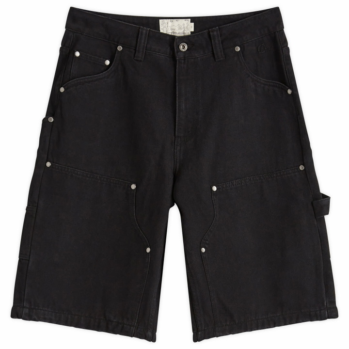 Photo: Dime Men's Carpenter Denim Shorts in Jet Black