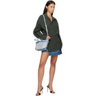 Alexander Wang Blue Punch Small Fray Tote