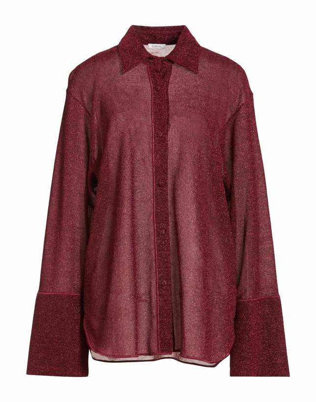 Photo: Oséree Womens Shirt in Burgundy