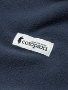 Cotopaxi - Amado Logo-Appliquéd Recycled-Fleece Half-Zip Jacket - Blue