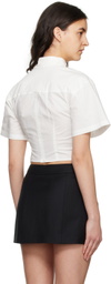 Anna Quan White Abby Shirt