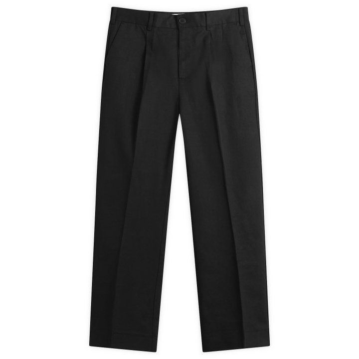 Photo: Wax London Men's Aubyn Pleated Trousers in Black
