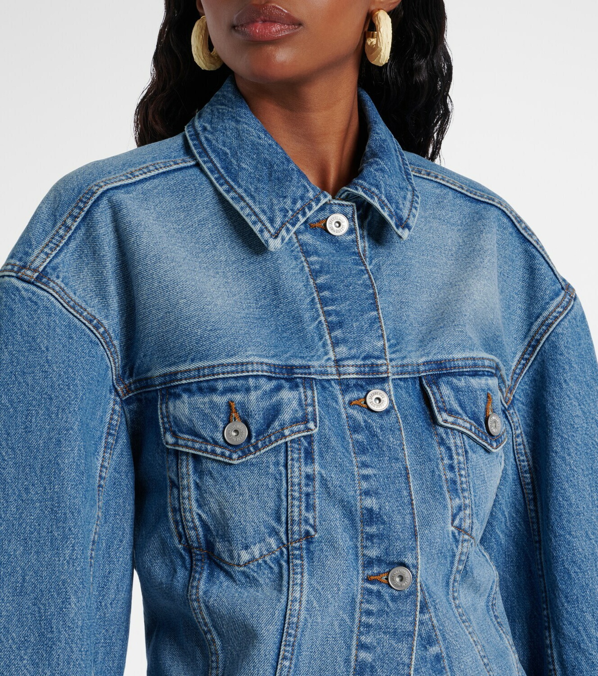 Jacquemus Cropped denim jacket