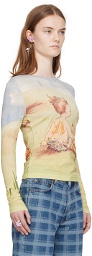 Molly Goddard Multicolor Karina Long Sleeve T-Shirt