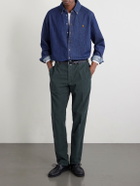 Slowear - Straight-Leg Cotton-Corduroy Trousers - Green